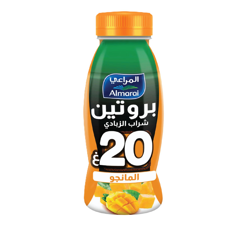 7066204-حبة بروتين شراب زبادي مانجو 250 مل - الصورة 1