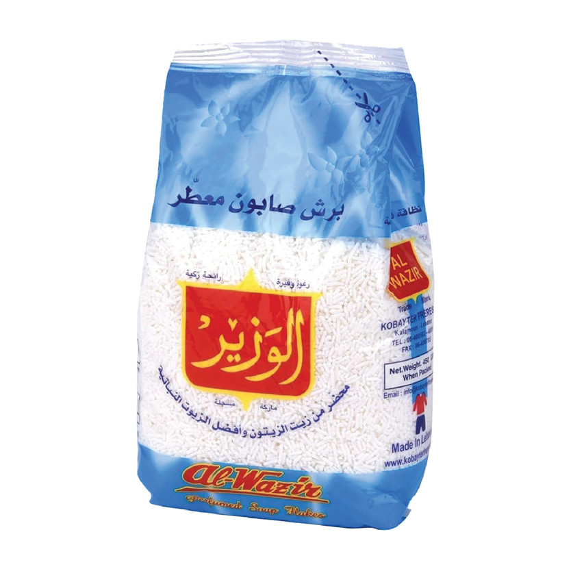 71006-حبة ALWAZIR SOAP FLAKES 450 GM - Image 1