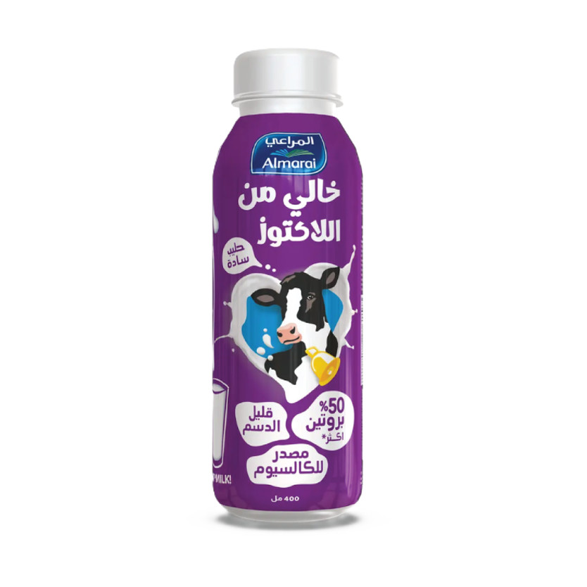 71840-حبة حليب المراعي خالي من اللاكتوز 400مل - الصورة 1