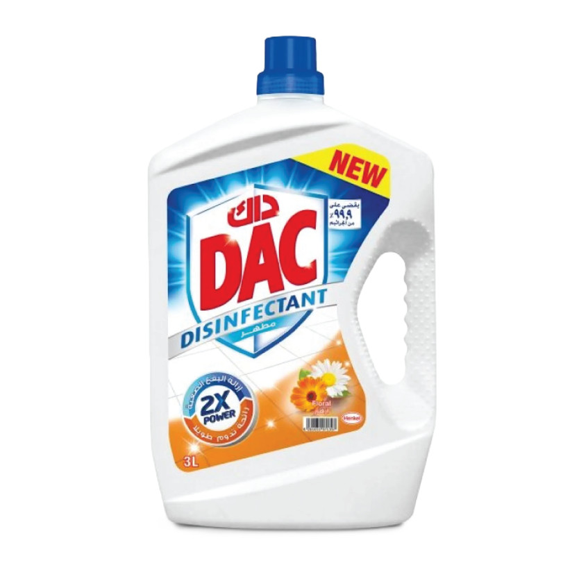 73039-حبة DAC Disinfectant FLORAL 3 LTR - Image 1