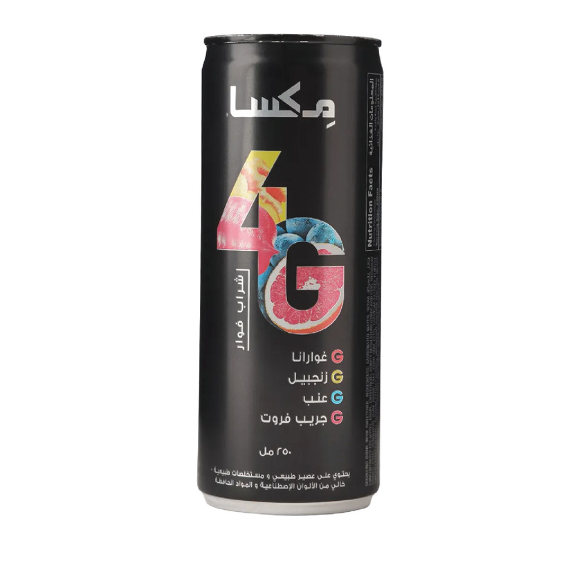 79002-حبة شراب الطاقه 4 G مكسا 250 مل - الصورة 1