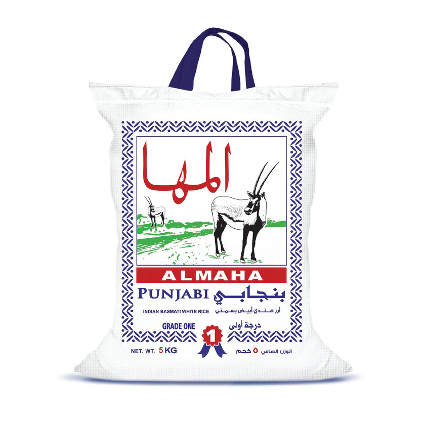 81013-حبة RICE AL MAHA PUNJABI 5 K - Image 1