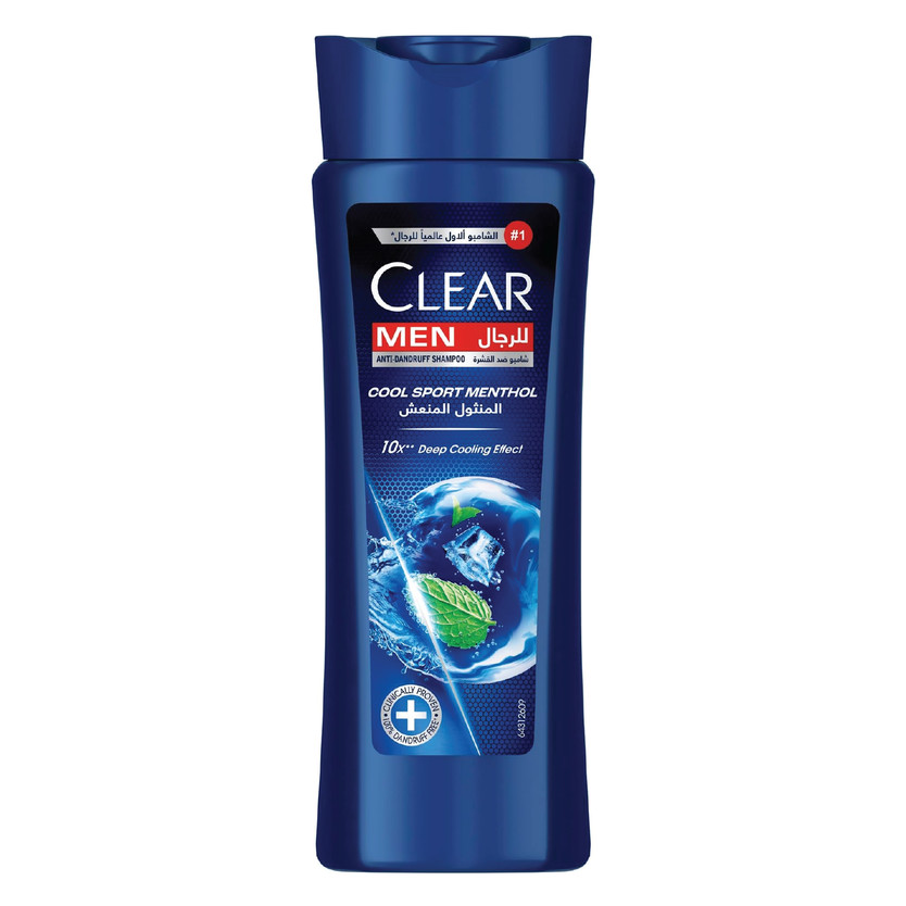 81064-حبة CLEAR SHAMPOO COOL SPORT MENTHOL 200 ML - Image 1