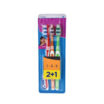 فرشاة اسنان اورلبي كلاسيك وسط 2+1