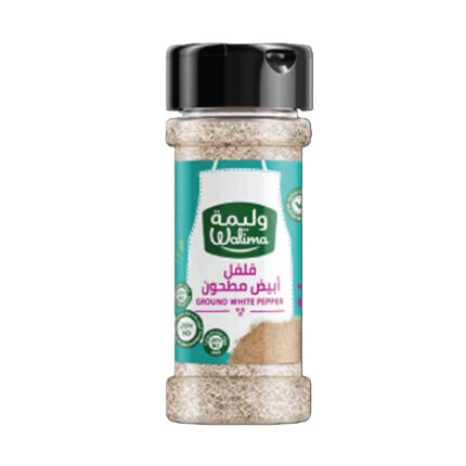 فلفل ابيض مطحون الوليمه 50جم