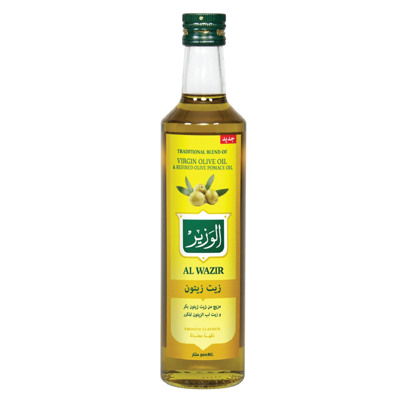 90073-حبة ALWAZER EXTRA VIRGIN OLIVE OIL 500 ML - Image 1