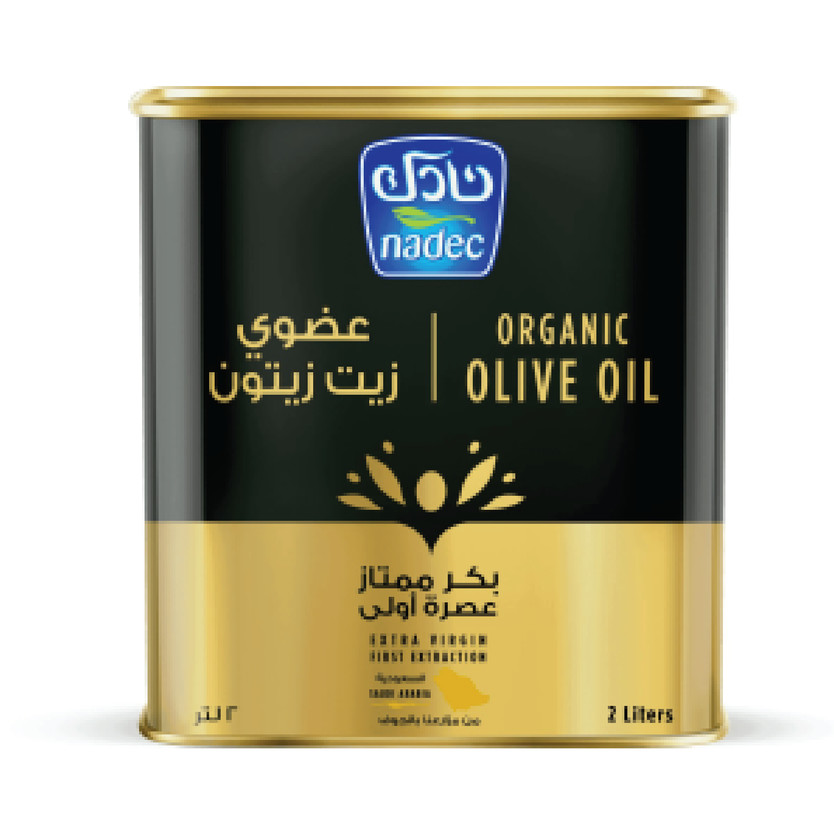 90098-حبة زيت زيتون بكر عضوى نادك 2 لتر - الصورة 1