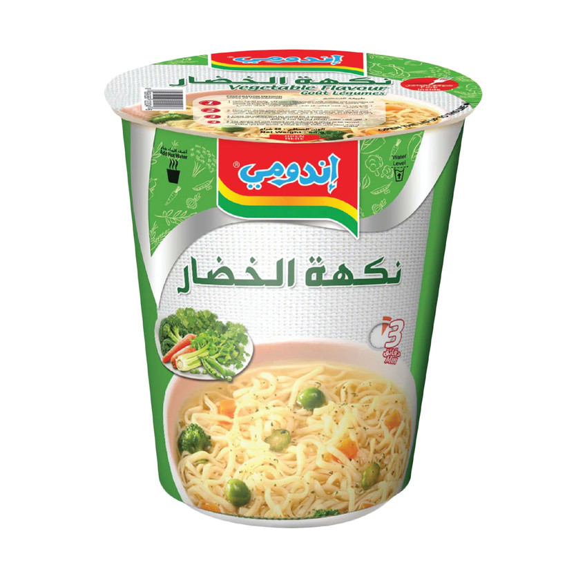 920083-حبة اندومي خضار كاسات جامبو 82ج - الصورة 1