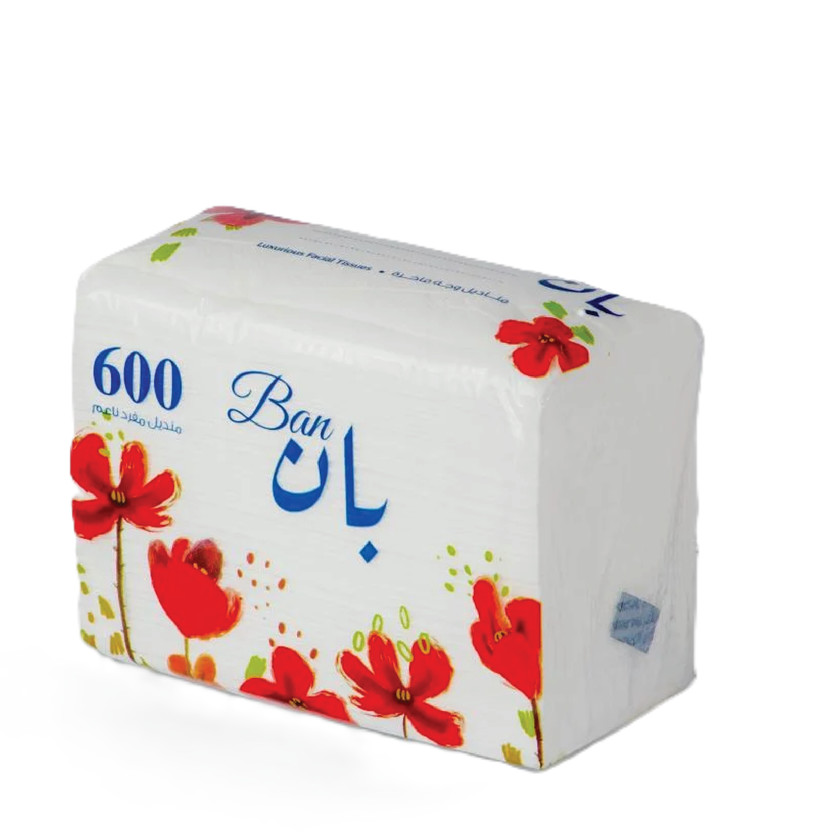949544-حبة مناديل بان 600 ورقة - Image 1