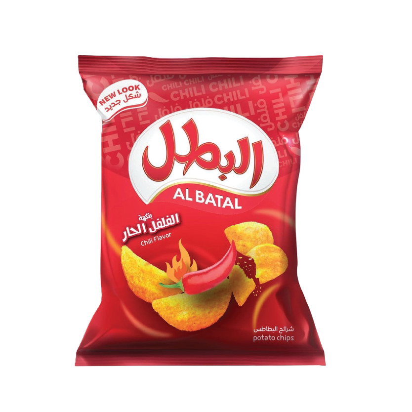 961118-حبة بطاطس البطل نكهة الفلفل وسط / 65جم - الصورة 1