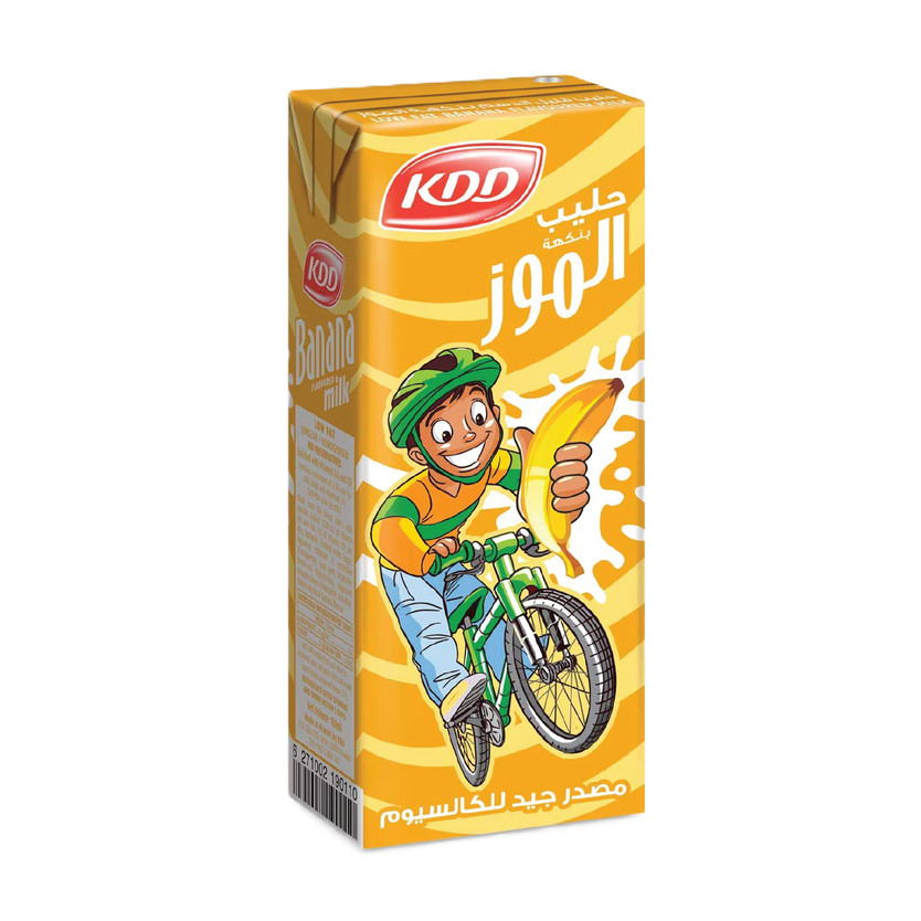 99901-حبة حليب KDD موز 180 مل - الصورة 1