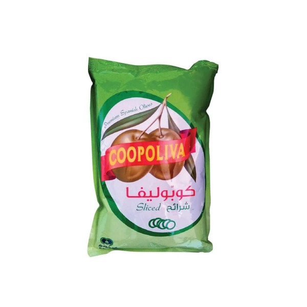 007401-حبة زيتون شرائح اخضر كبوليفا 1550جم - الصورة 1