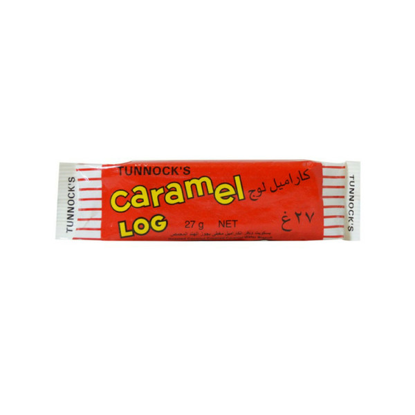 01289-حبة BISCUIT CARAMEL LOG 27 GM - Image 1