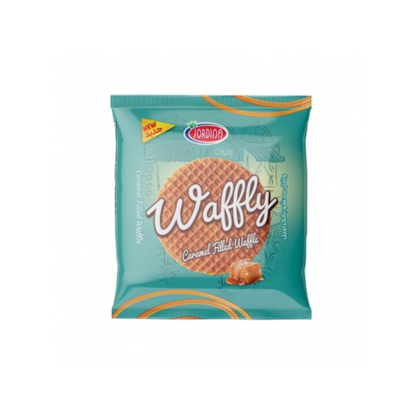 01831-حبة CARAMEL WAFFEL JORDINA 38 GM - Image 1