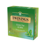 TWININGS GREEN TEA & MINT100 BAG