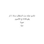 شامبو عبايه بنت السلطان مسك 1 لتر