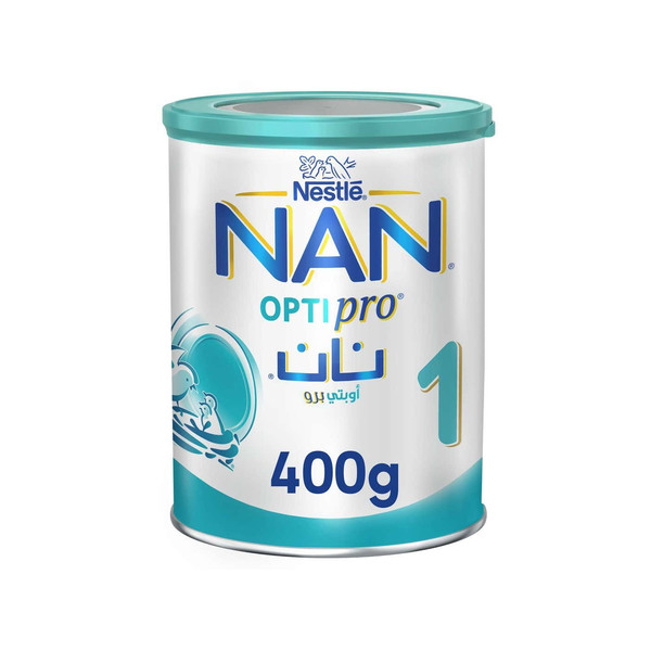 20295-حبة NAN POWDER MAILK NO 1 400G - Image 1