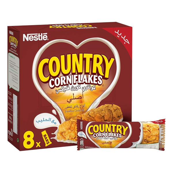 20391-باكت COUNTRY CORN FLAKES 20 G*8 - Image 1