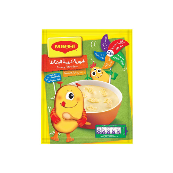 20848-حبة MAGGI POTATO & LEEH SOUP 60 G - Image 1