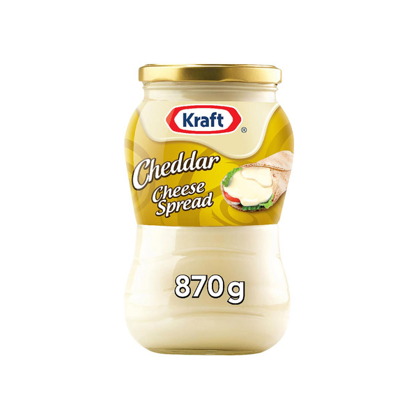 21019-حبة KRAFT CHEDDAR CHEESE 870 G - Image 1