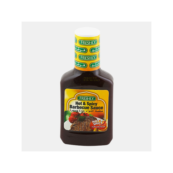 21192-حبة FRESHLY HOT&SPICY BARBECUE SUCE 510 G - Image 1