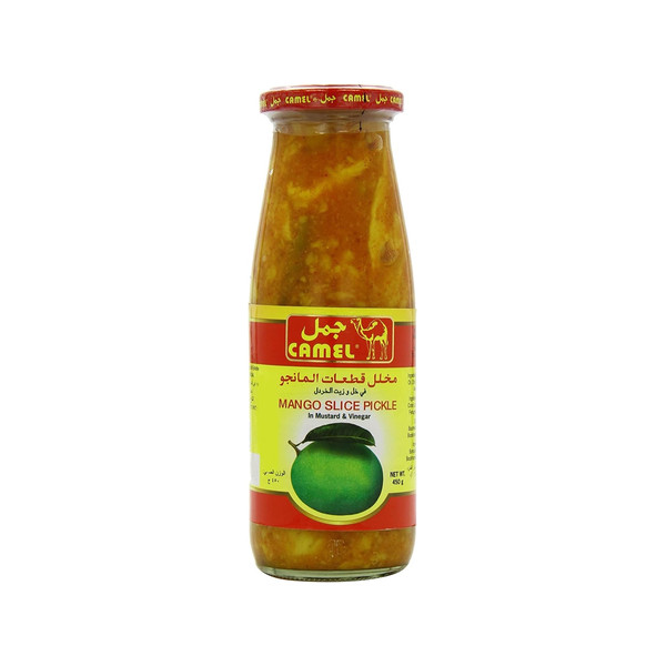21237-حبة CAMEL AMBA MANGO SLICE PICKLE 450 G - Image 1