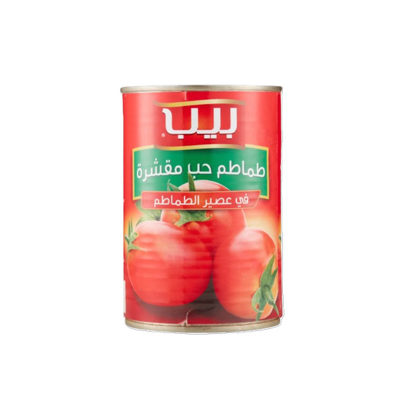 21654-حبة PEEP PEELED TOMAATOES 400 G - Image 1