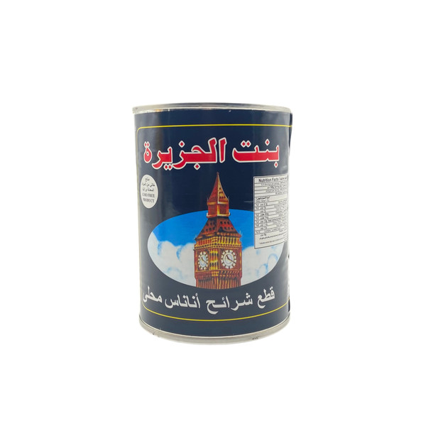 21948-حبة BINTH AL JAZEERA PINE APPLE SLICES 565 GM - Image 1