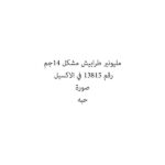 مليونير طرابيش مشكل 14جم