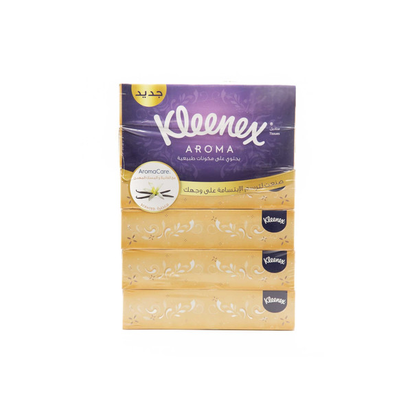32012-حبة KLEENEX AROMA VANILLA MUSK 84 SHEETS - Image 1