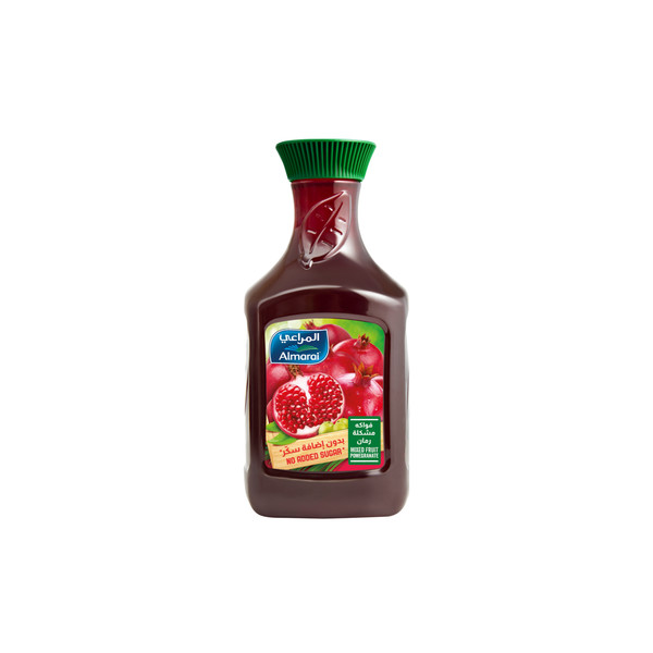 33374-حبة عصير طازج المراعي رمان وفواكة مشكل 1.5 لتر - Image 1