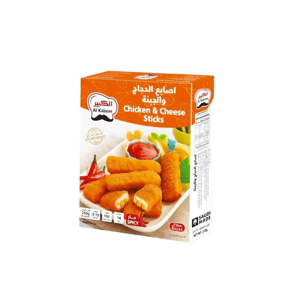 33768-حبة اصابع الدجاج والجبنة حار ومتبل الكبير 1000 جرام - الصورة 1