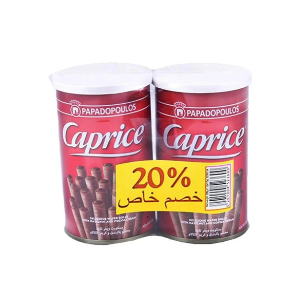 33785-حبة ويفر بالبندق والكاكاو كابريس عرض 2* 115 جم 20% - Image 1