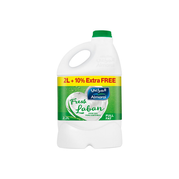 35071-حبة لبن المراعي كامل الدسم طازج 2 لتر 10% زيادة - Image 1