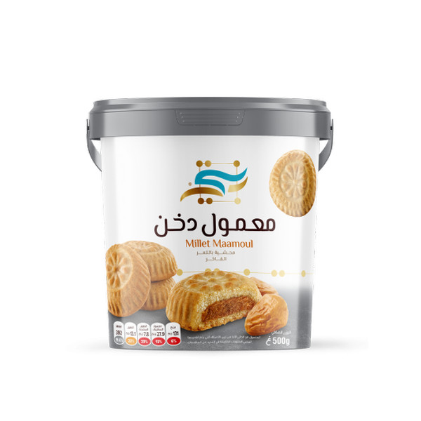 37654-حبة معمولدخن سطل بنتي 500 جم - Image 1