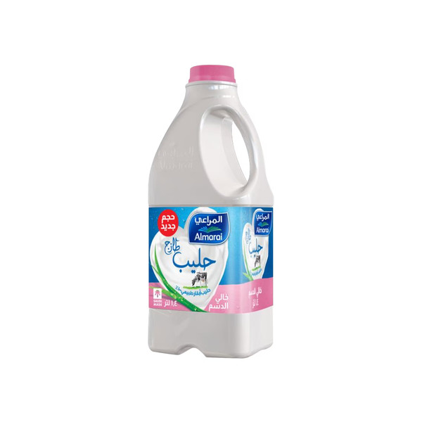 39494-حبة حليب المراعي خالي الدسم طازج 1.4 لتر - الصورة 1