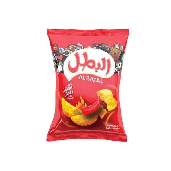 41393-حبة بطاطس البطل فلفل حار 110 جم + 20% - الصورة 1