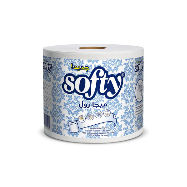 42419-كيس ورق نشاف ميجا رول سوفتي 350 متر - Image 1