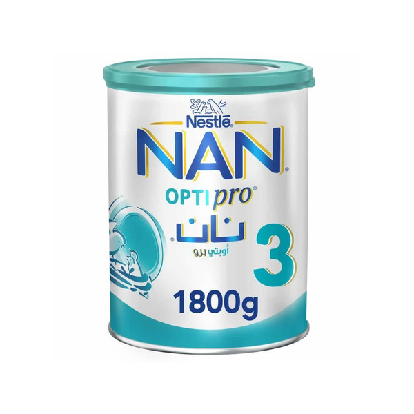 43488-حبة حليب اطفال بودره رقم 3 اوبتي برو نان 1800جم - الصورة 1