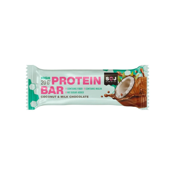 4641035-حبة SOG Protein bar with Coconut Flavor 50g - الصورة 1
