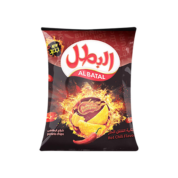 48652-حبة بطاطس البطل حار وشرار 110ج - الصورة 1