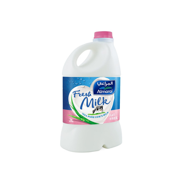 70011-حبة FRESH MAILK AL MRARAI 0% FAT 2 LTR - Image 1