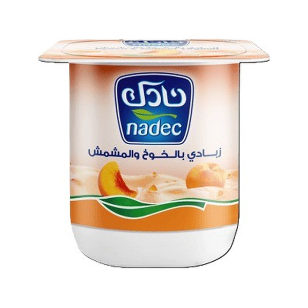 70198-حبة زبادي بالخوخ والمشمش نادك 120 ج - الصورة 1