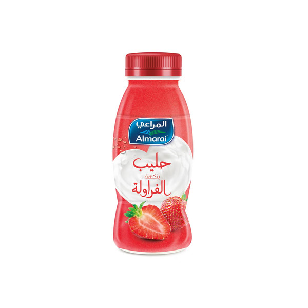 77000-حبة ALMARAI STRAW. MILK 250 ML - Image 1