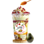 عصير افكادو وعسل مكسرات فريش
