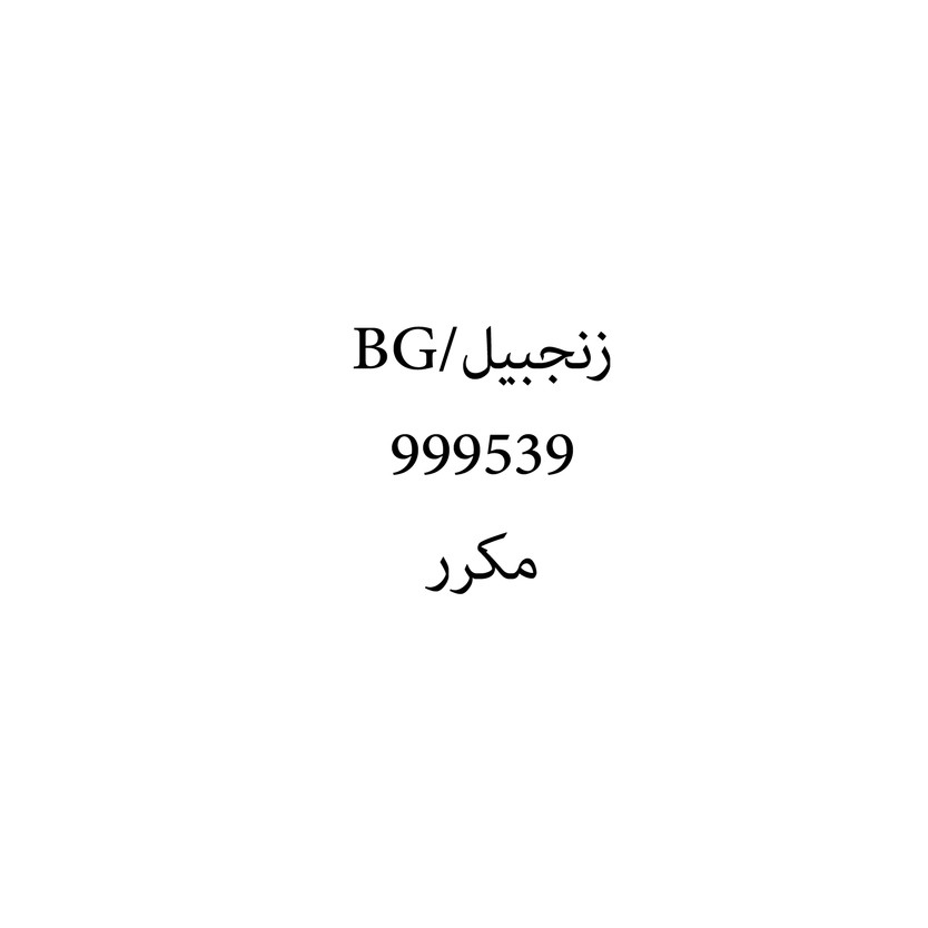 00615 زنجبيل/BG - Image 1